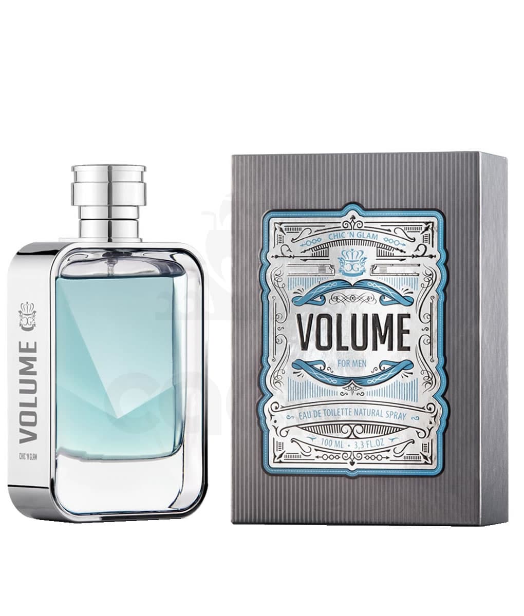 خرید و قیمت ادکلن مردانه لاکچری CHIC IN GLAMرایحه100VOLUME میل