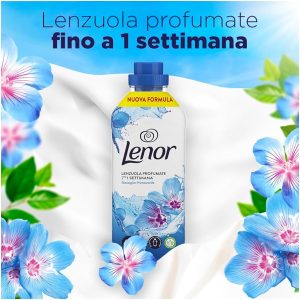 خرید و قیمت مایع نرم کننده و خوشبو کننده لباس لنور Lenor رایحه Resveglio Primaverile (بیداری بهار)