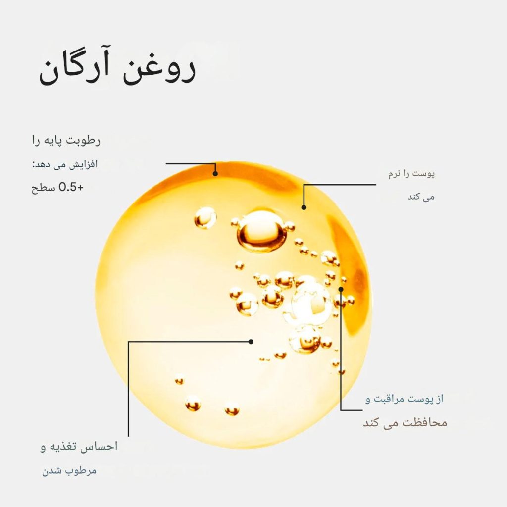 ویژگی روغن آرگان روی مو و پوست