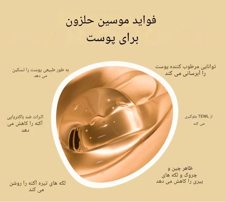 فواید موسین حلزون _ آرکای شاپ
