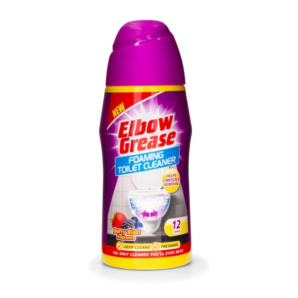 فوم پاک کننده توالت فرنگی البو گریس Elbow Grease رایحه توت فرنگی