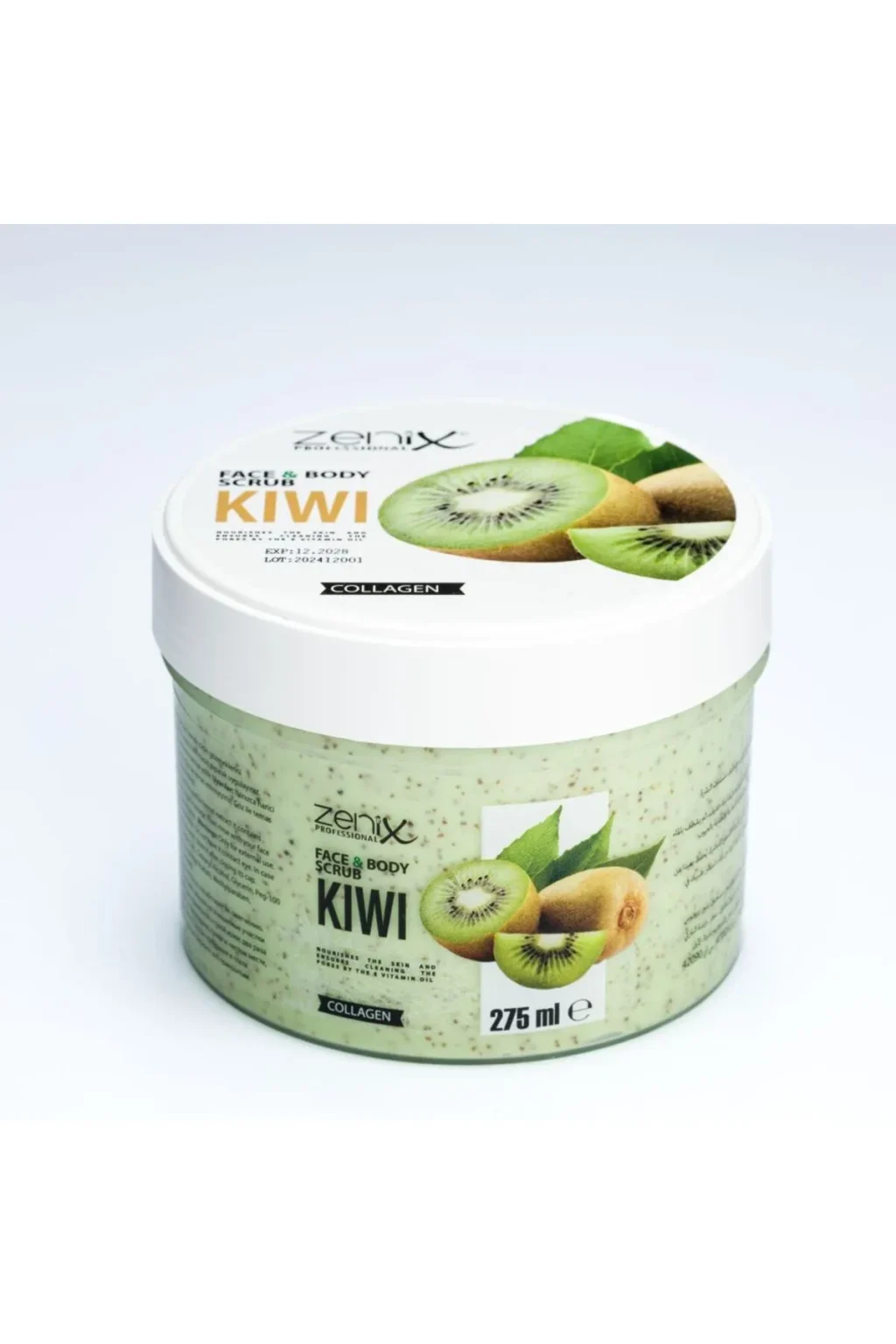 اسکراب صورت و بدن زنیکس Zenix رایحه کیوی
