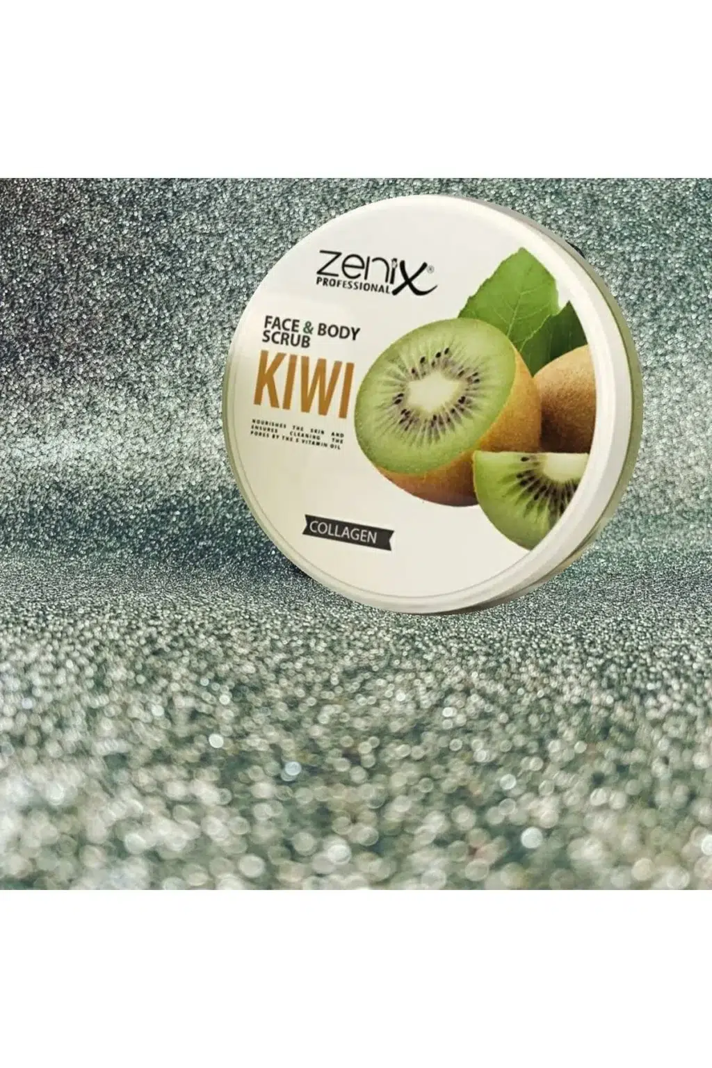 اسکراب صورت و بدن زنیکس Zenix رایحه کیوی