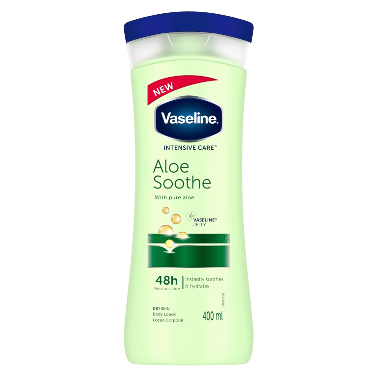 لوسیون بدن وازلین Vaseline رایحه آلوئه ورا 400 میل