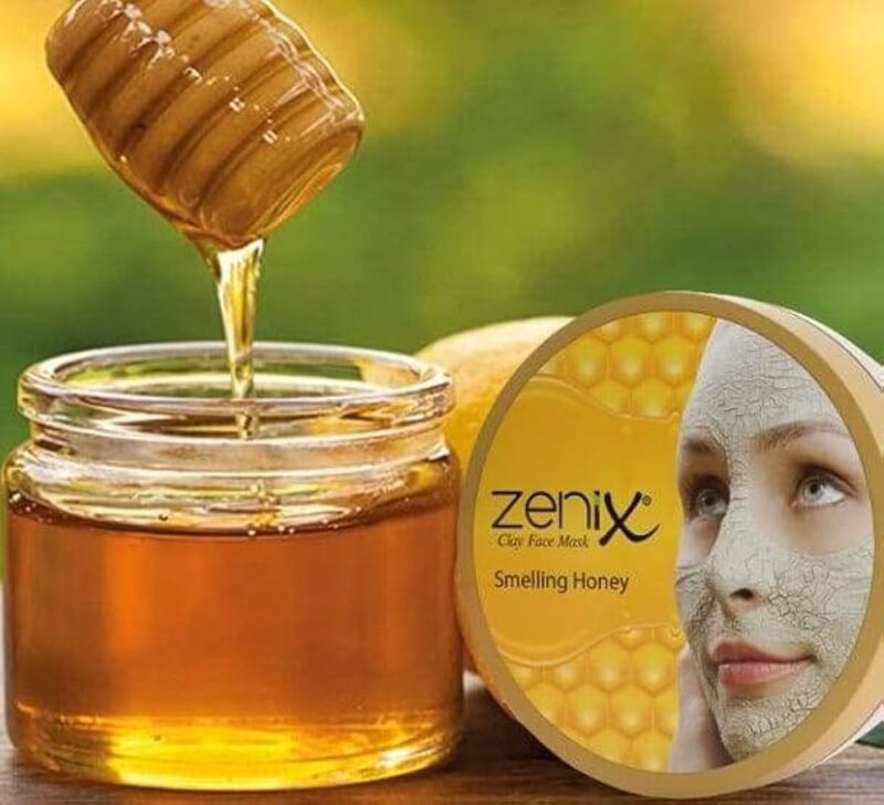 ماسک شاداب کننده خاک رس و عسل زنیکس Zenix