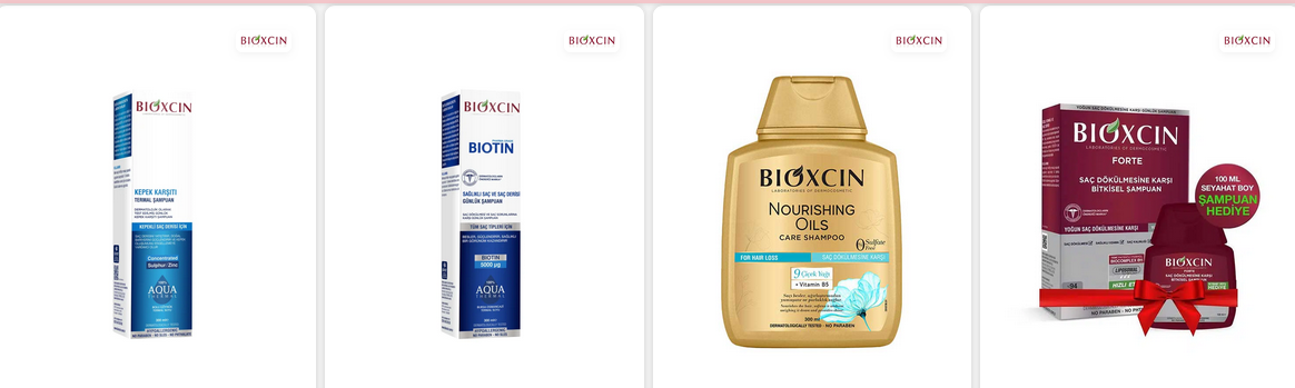 خرید و قیمت شامپو های ضد ریزش بیوکسین اصل 