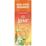 خرید و قیمت دانه های خوشبو کننده لباس لنور Lenor رایحه Orange Blossom and Wihte Verbena حجم 155 گرم