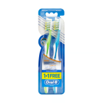 خرید و قیمت مسواک اورل بی Oral B مدل Antibac سری متوسط بسته 2 عددی