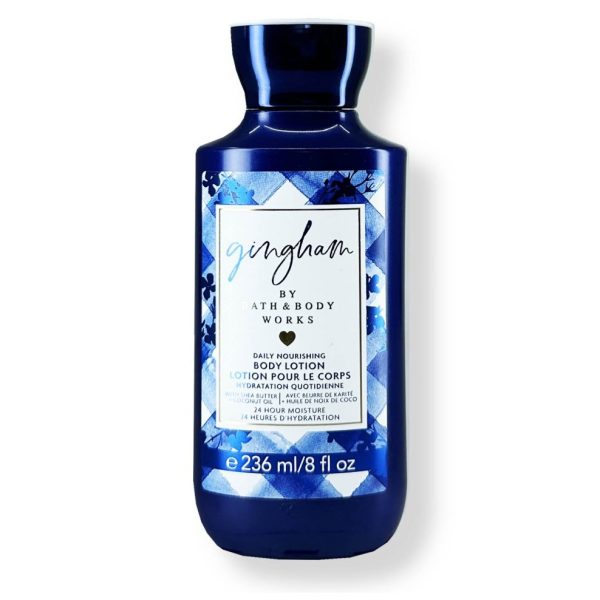 خرید و قیمت لوسیون بدن بث اند بادی Bath and body رایحه Gingham حجم 236 میل