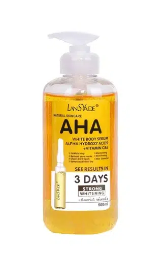 خرید و قیمت سرم روشن کننده و سفید کننده بدن لنسیاد