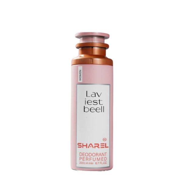 خرید و قیمت اسپری بدن زنانه شارل SHAREL رایحه Lav iest beell حجم 200 میل