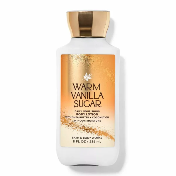خرید و قیمت لوسیون بدن بث اند بادی Bath and body رایحه Warm Vanilla Sugar حجم 236 میل