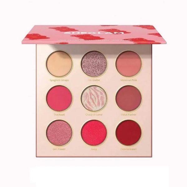 خرید و قیمت پالت سایه چشم شیگلم SHEGLAM مدل لاو کندی LOVE CANDY