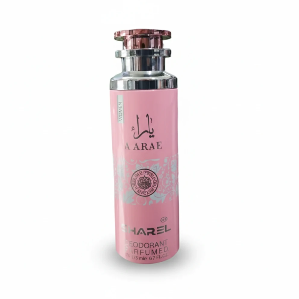 خرید و قیمت اسپری بدن زنانه شارل SHAREL رایحه یارا حجم 200 میل