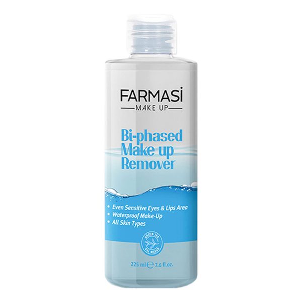 خرید و قیمت میسلار واتر دو فاز فارماسی FARMASI انواع پوست حجم 225 میل