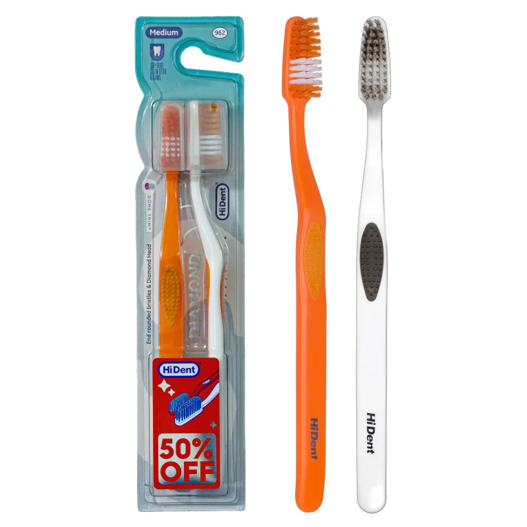 خرید و قیمت مسواک هایدنت Hi Dent کد 962 سری مدیوم