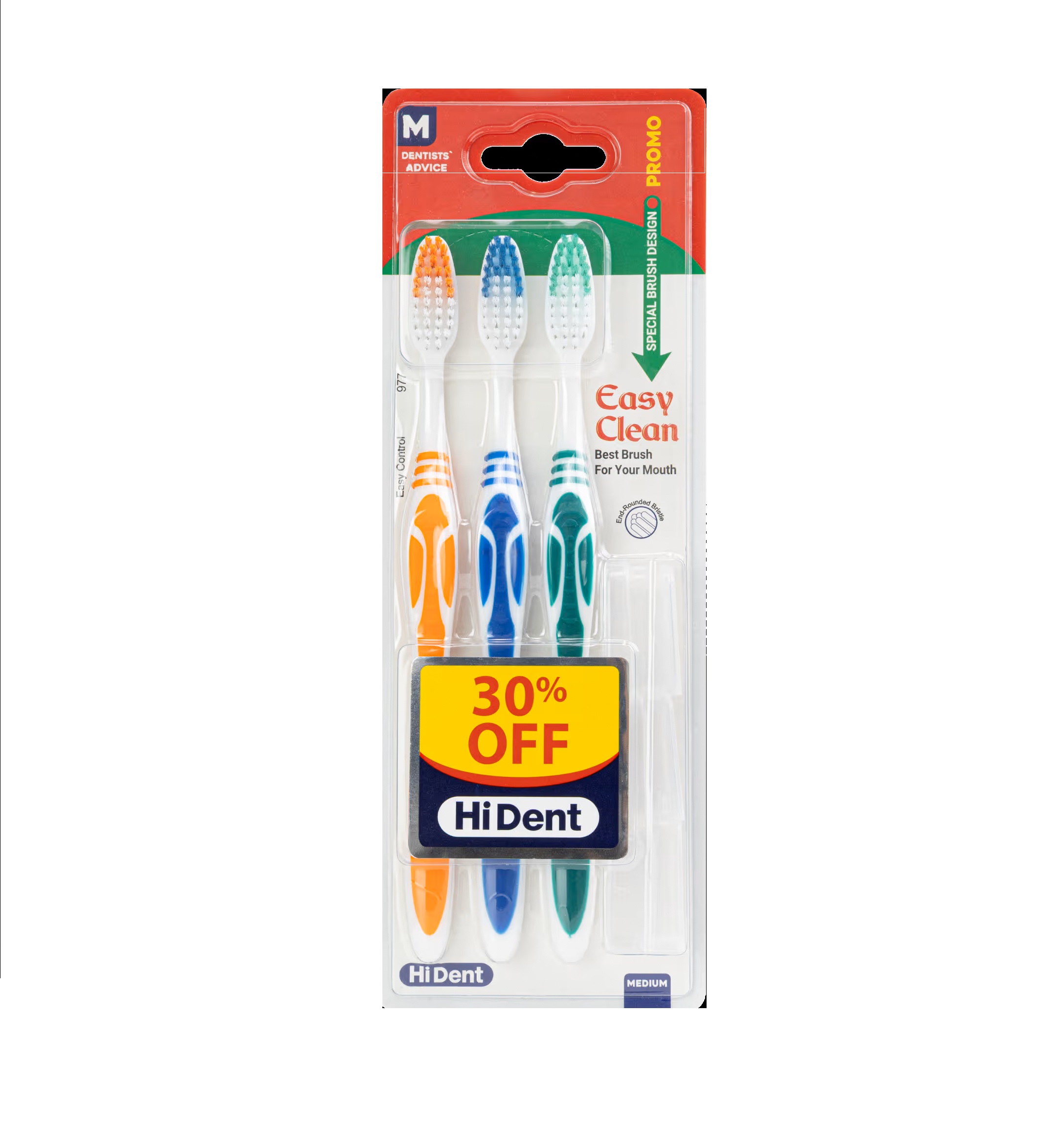 مسواک هایدنت Hi Dent کد 977 سری مدیوم خرید و قیمت مسواک هایدنت Hi Dent کد 977 سری مدیوم