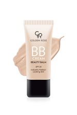 ovdn , rdlj بی بی کرم گلدن رز GOLDEN ROSE حاوی SPF 25 رنگ 01 حجم 30 میل