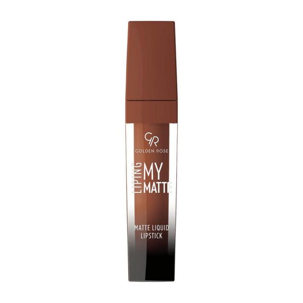 خرید و قیمت رژ مایع مات گلدن رز Golden Rose مدل LIPING MY MATTE رنگ
