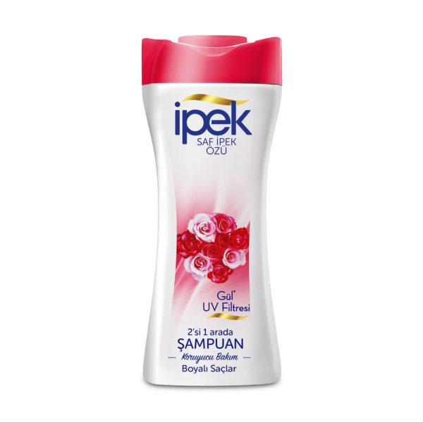 خرید و قیمت شامپو ایپک ipek موهای رنگ شده حجم 600 میل