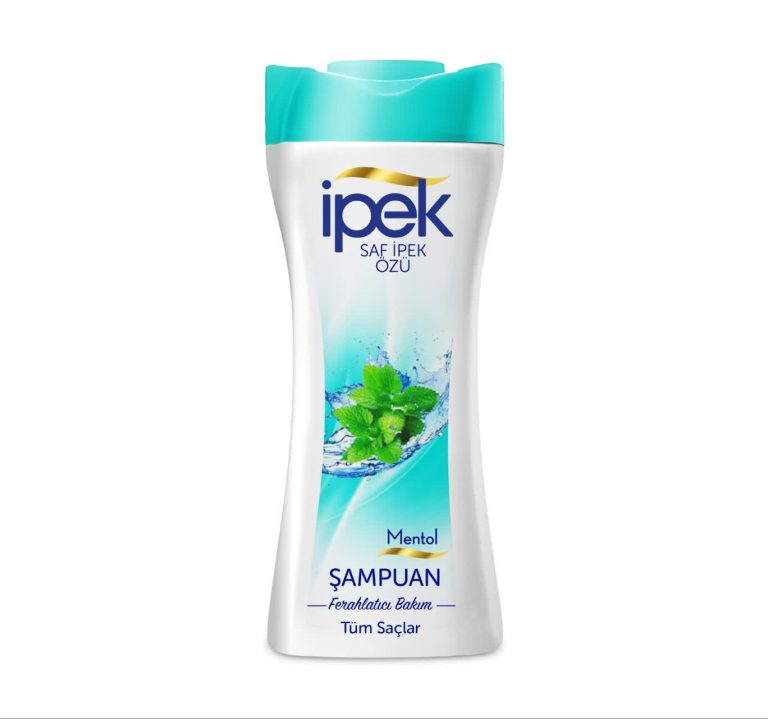 خرید و قیمت شامپو ایپک ipek انواع مو خنک کننده حجم 600 میل