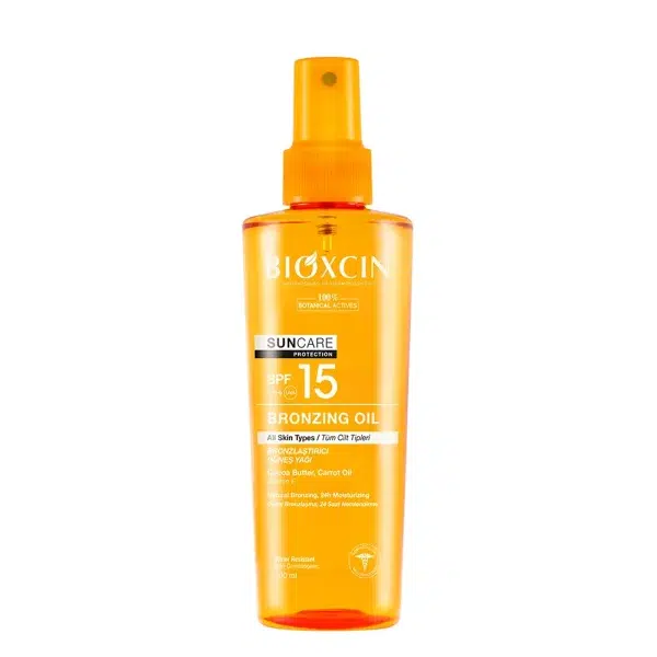 خرید و قیمت روغن ضد آفتاب و برنزه کننده بیوکسین BIOXCIN با SPF 15