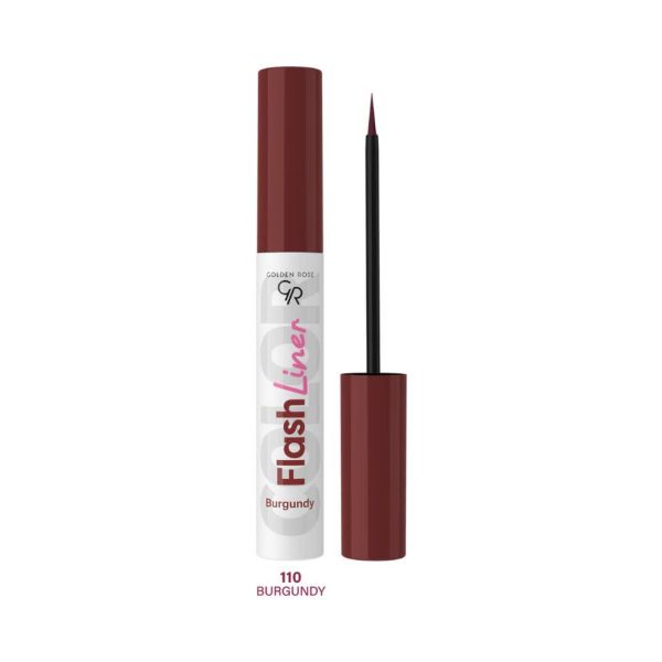 خرید و قیمت خط چشم رنگی گلدن رز GOLDEN ROSE مدل Burgundy