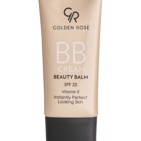ovdn , rdlj بی بی کرم گلدن رز GOLDEN ROSE حاوی SPF 25 رنگ 01 حجم 30 میل