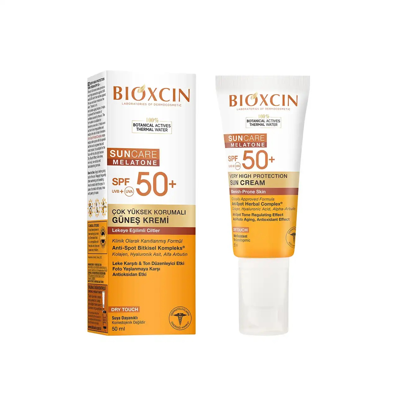 خرید و قیمت ضد آفتاب ضد لک بیوکسین BIOXCIN مدل Anti Spot حجم 50 میل