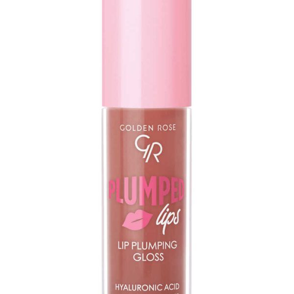خرید و قیمت رژ لب مایع حجم دهنده گلدن رز GOLDEN ROSE مدل Plumped Lips شماره 208