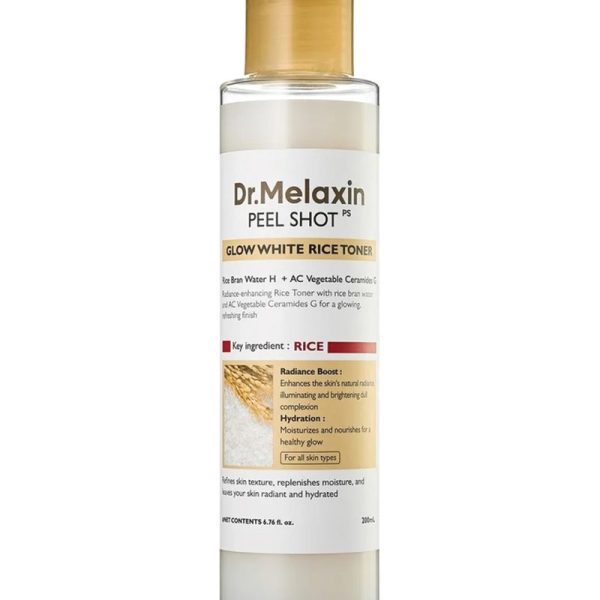 تونر برنج دکتر ملاکسین dr melaxin مدل peel shot