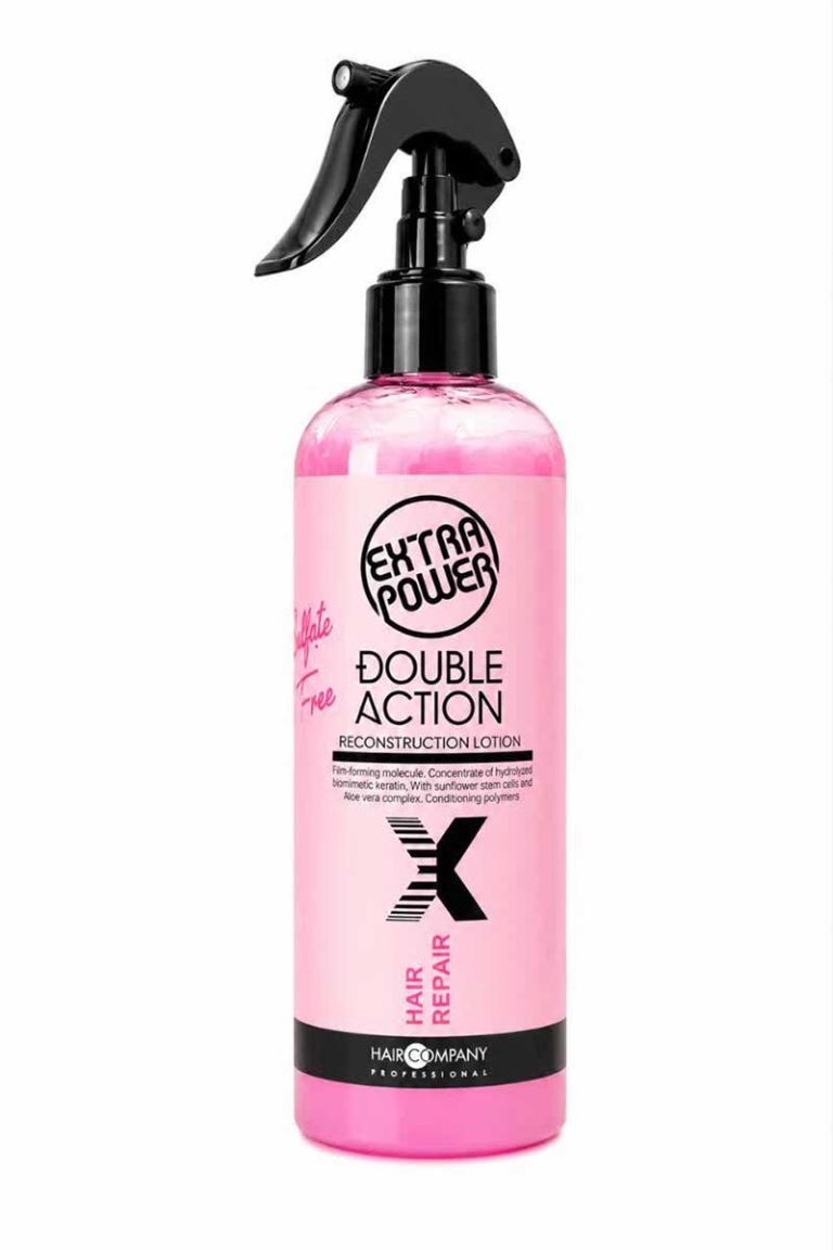 خرید و قیمت لوسیون تقویت کننده مو دبل اکشن DOUBLE ACTION مدل EXTRA POWER حجم 450 میل
