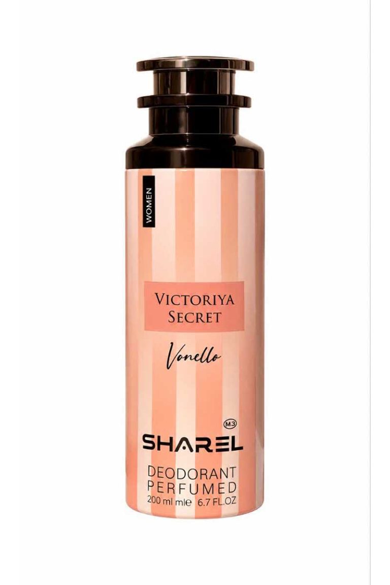 خرید و قیمت اسپری بدن زنانه شارل SHAREL رایحه VICTORYA SECRET VANELLA حجم 200 میل