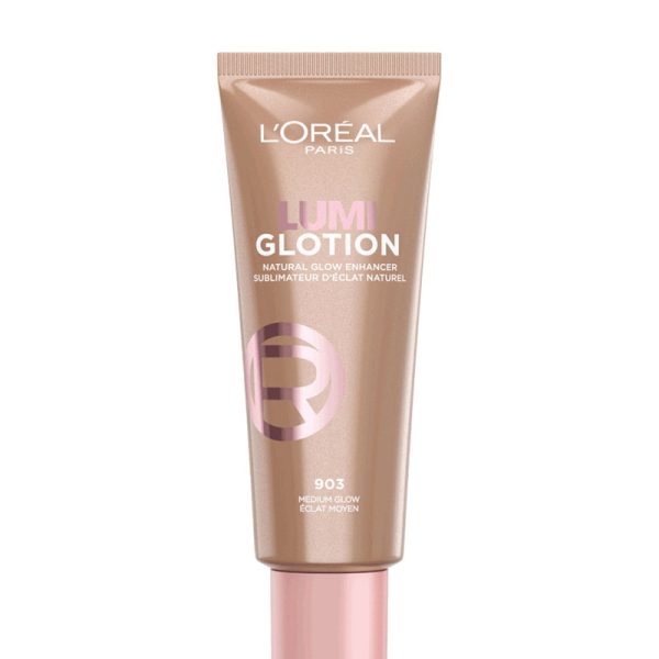 پرایمر صورت لورآل مدل lumi glotion شماره 903 رنگ light glow حجم 40 میل