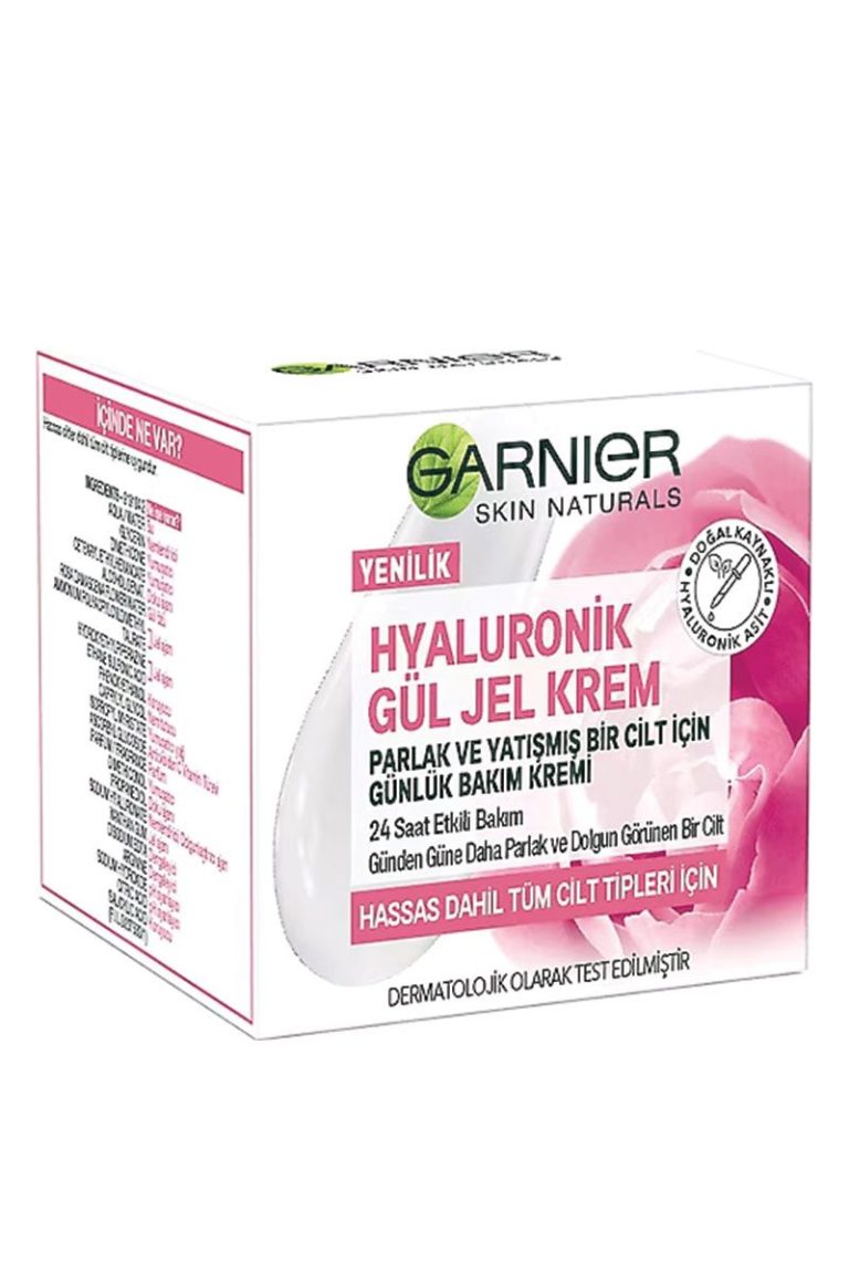 ژل کرم آبرسان گارنیر garnier حاوی عصاره گل رز حجم 50 میل