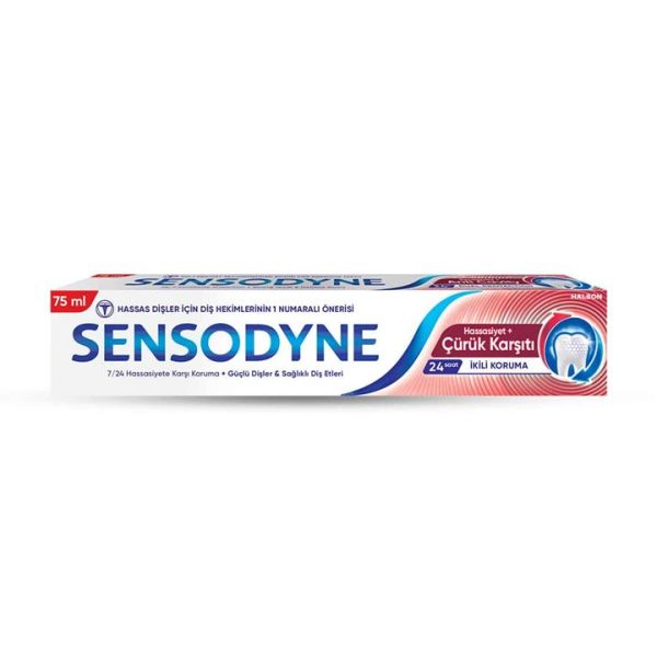خمیردندان ضد پوسیدگی سنسوداین sensodyne حجم 75 میل