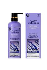 خرید و قیمت شامپو لایتنس Lightness موهای چرب مدل Oil Control حجم 900 میل